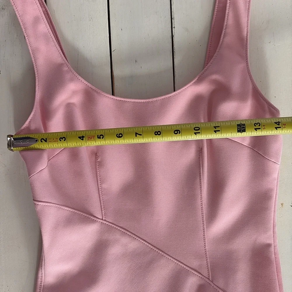 Cinq A Sept Sharon Knotted Crepe Mini Dress, Pink, 4 - Picture 10 of 13